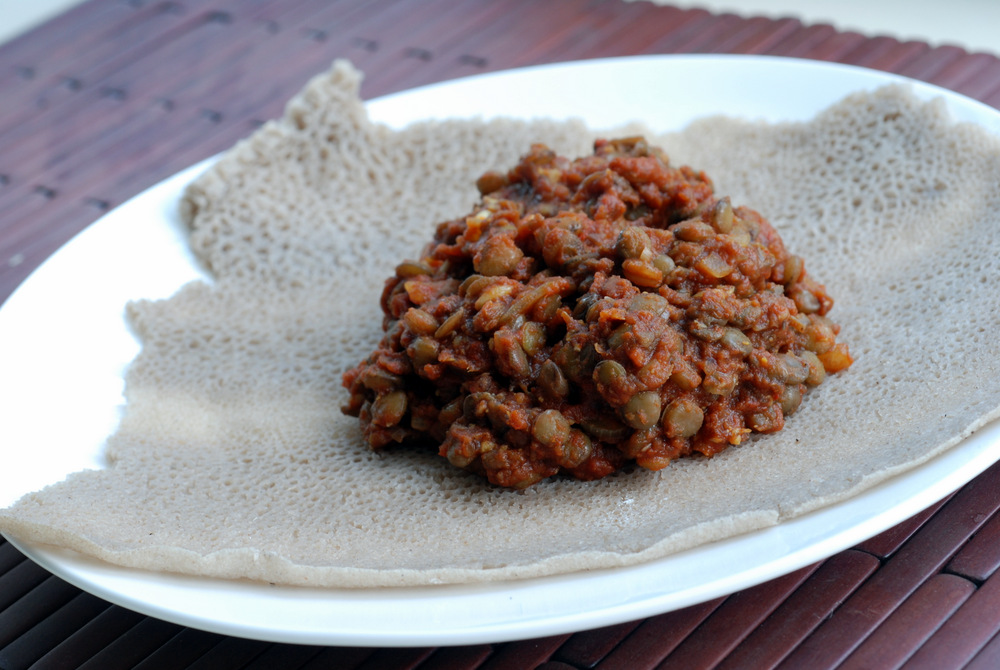 Ethiopian Lentils In Berbere Sauce