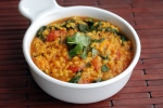 Yellow Moong Dal and Spinach Curry