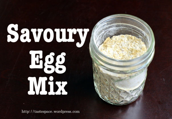 Savoury Egg Mix + DIY Vegan Cookbook GIVEAWAY